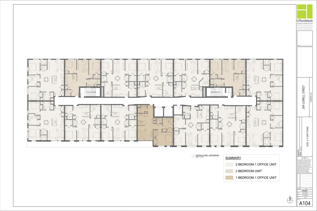 Lawrence Apartment Plans 1
