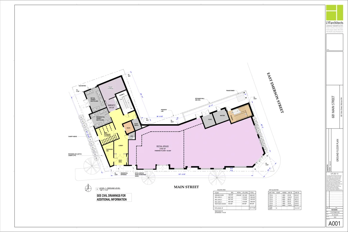 Melrose Apartment Plans 2